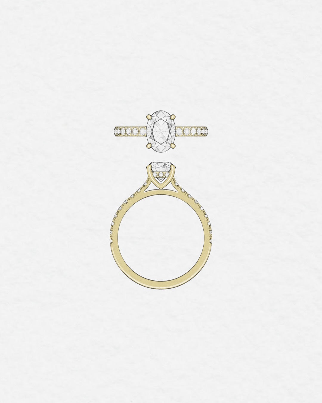 Pavé-Engagement-Rings-A-Dazzling-Celebration-of-Detail JA Brilliance