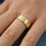 Starburst Diamond Band