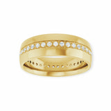 The Edward Eternity Diamond Band