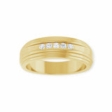 The Jayden Five-Stone Diamond Band