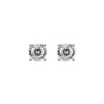 Four Prong Portuguese Cut Moissanite Stud Earrings Ready To Ship