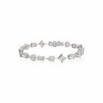 Multi-Shape Lab Diamonds Tennis Bracelet Bracelets