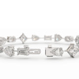 Multi-Shape Lab Diamonds Tennis Bracelet Bracelets