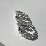 Round Lab Diamond Single Prong Band Women's Wedding Bands