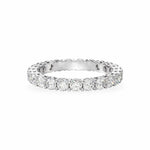 Round Shared Prong Diamond Eternity Band Women's Wedding Bands