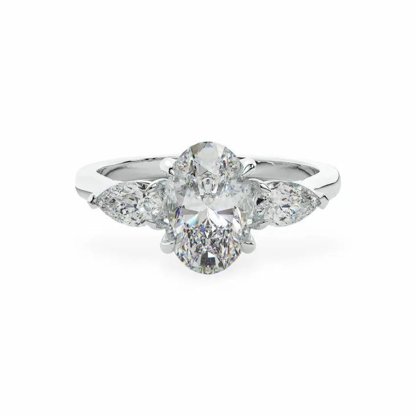 The Alessia Trilogy Engagement Ring Engagement Rings