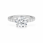 The Athena Hidden Halo Engagement Ring Engagement Rings