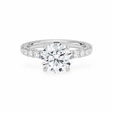 The Athena Hidden Halo Engagement Ring Engagement Rings