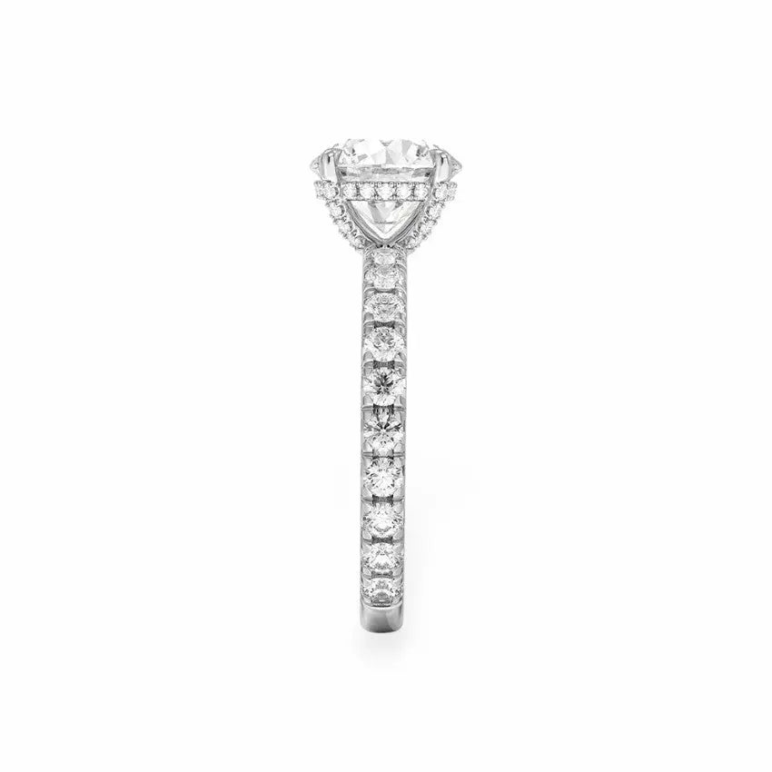 The Athena Hidden Halo Engagement Ring Engagement Rings