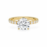 The Athena Hidden Halo Engagement Ring Engagement Rings