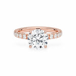 The Athena Hidden Halo Engagement Ring Engagement Rings