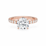 The Athena Hidden Halo Engagement Ring Engagement Rings