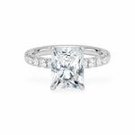 The Athena Hidden Halo Engagement Ring Engagement Rings