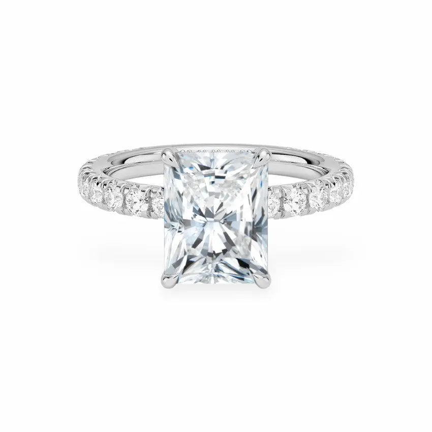 The Athena Hidden Halo Engagement Ring Engagement Rings