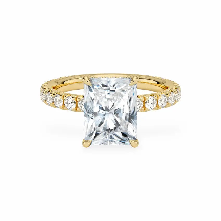 The Athena Hidden Halo Engagement Ring Engagement Rings