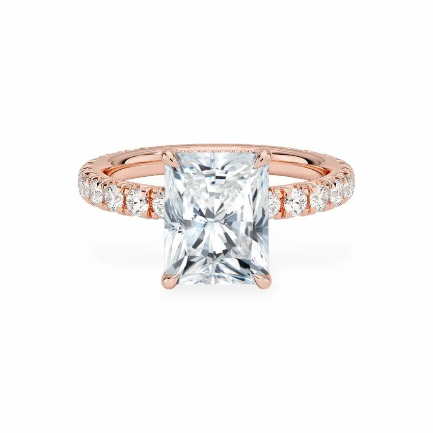 The Athena Hidden Halo Engagement Ring Engagement Rings