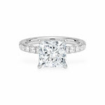 The Athena Hidden Halo Engagement Ring Engagement Rings