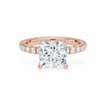 The Athena Hidden Halo Engagement Ring Engagement Rings