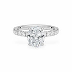The Athena Hidden Halo Engagement Ring Engagement Rings