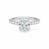 The Athena Hidden Halo Engagement Ring Engagement Rings