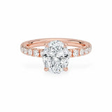 The Athena Hidden Halo Engagement Ring Engagement Rings