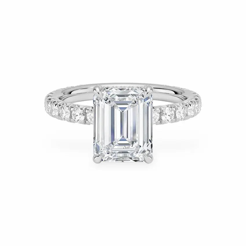 The Athena Hidden Halo Engagement Ring Engagement Rings