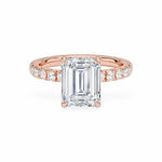The Athena Hidden Halo Engagement Ring Engagement Rings