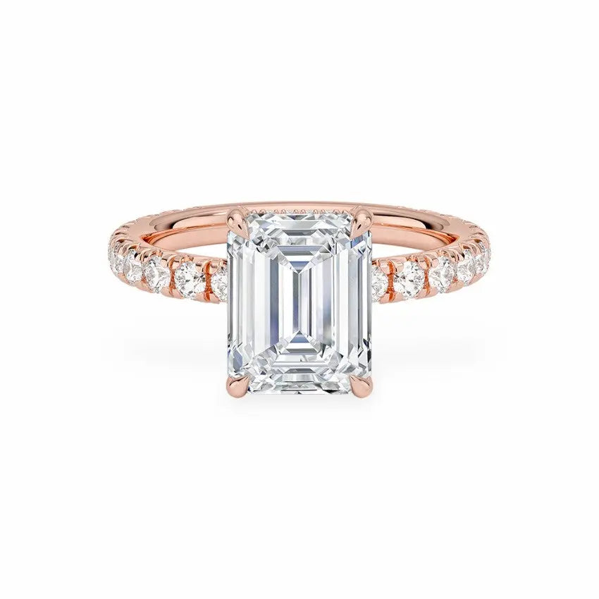 The Athena Hidden Halo Engagement Ring Engagement Rings