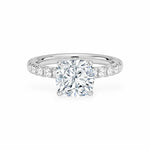 The Athena Hidden Halo Engagement Ring Engagement Rings