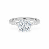 The Athena Hidden Halo Engagement Ring Engagement Rings