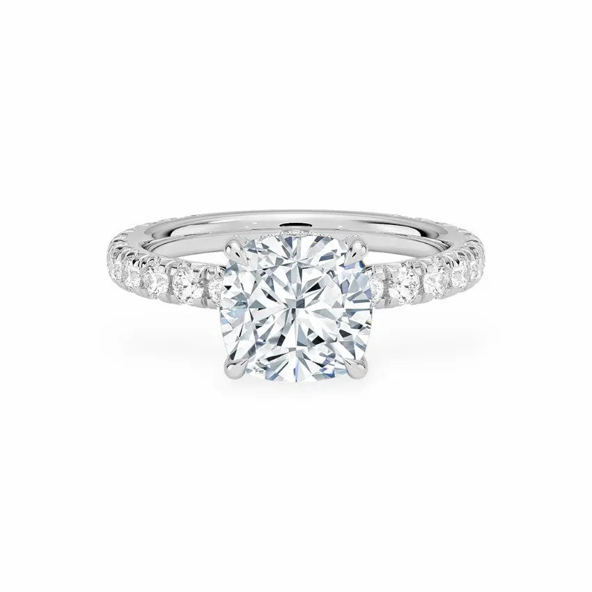 The Athena Hidden Halo Engagement Ring Engagement Rings