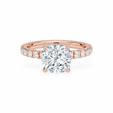 The Athena Hidden Halo Engagement Ring Engagement Rings
