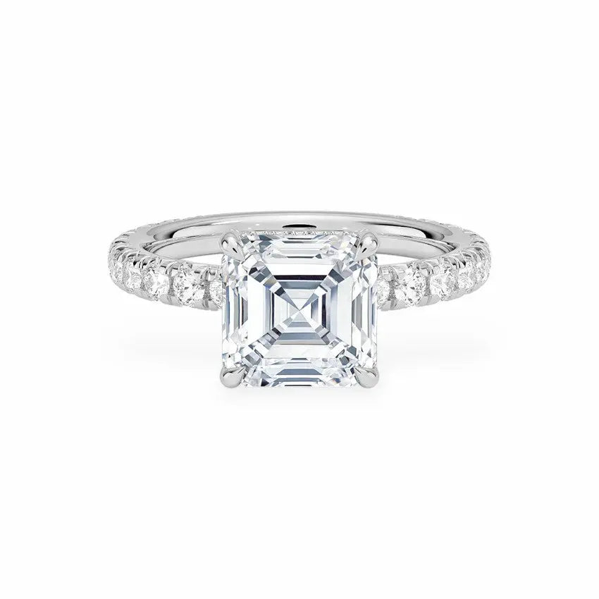 The Athena Hidden Halo Engagement Ring Engagement Rings