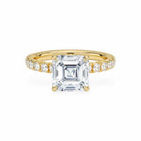 The Athena Hidden Halo Engagement Ring Engagement Rings