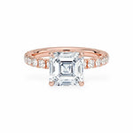 The Athena Hidden Halo Engagement Ring Engagement Rings