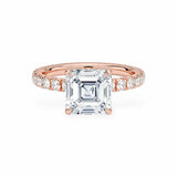 The Athena Hidden Halo Engagement Ring Engagement Rings