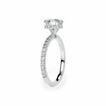 The Aurelia Hidden Halo Pavé Engagement Ring Engagement Rings