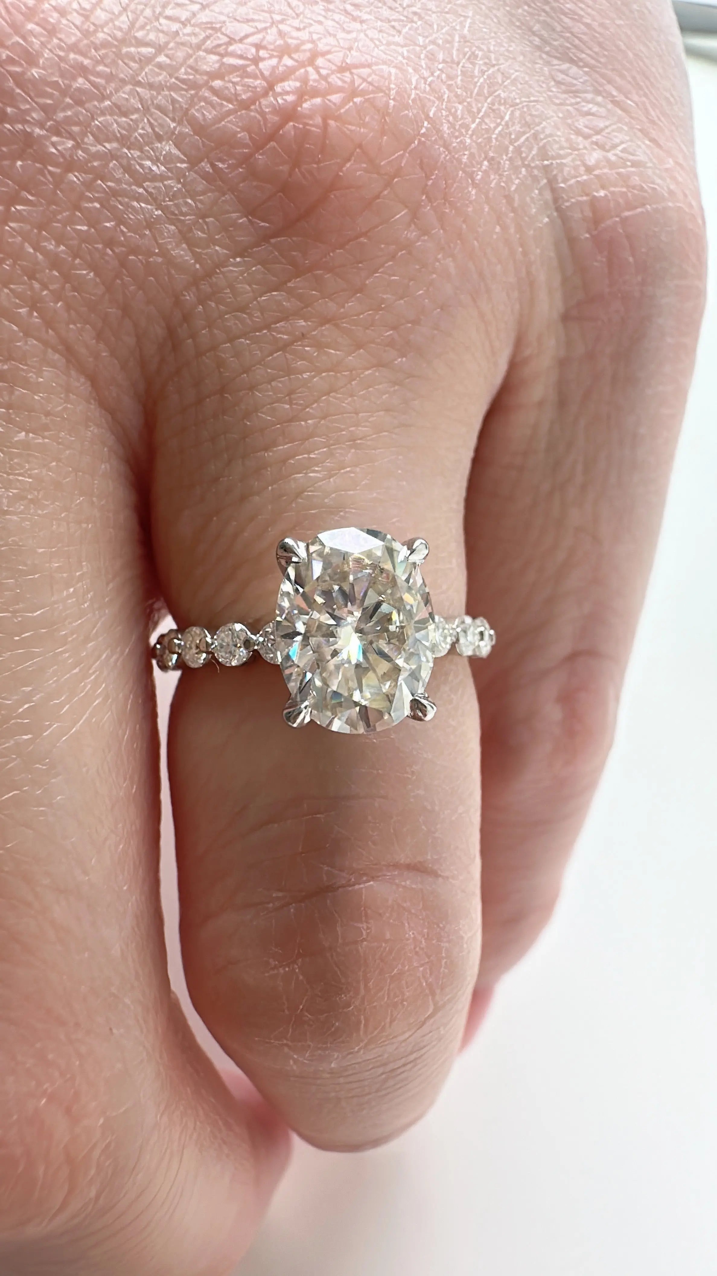 The Camille Hidden Halo Engagement Ring Engagement Rings