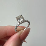 The Camille Hidden Halo Engagement Ring Engagement Rings