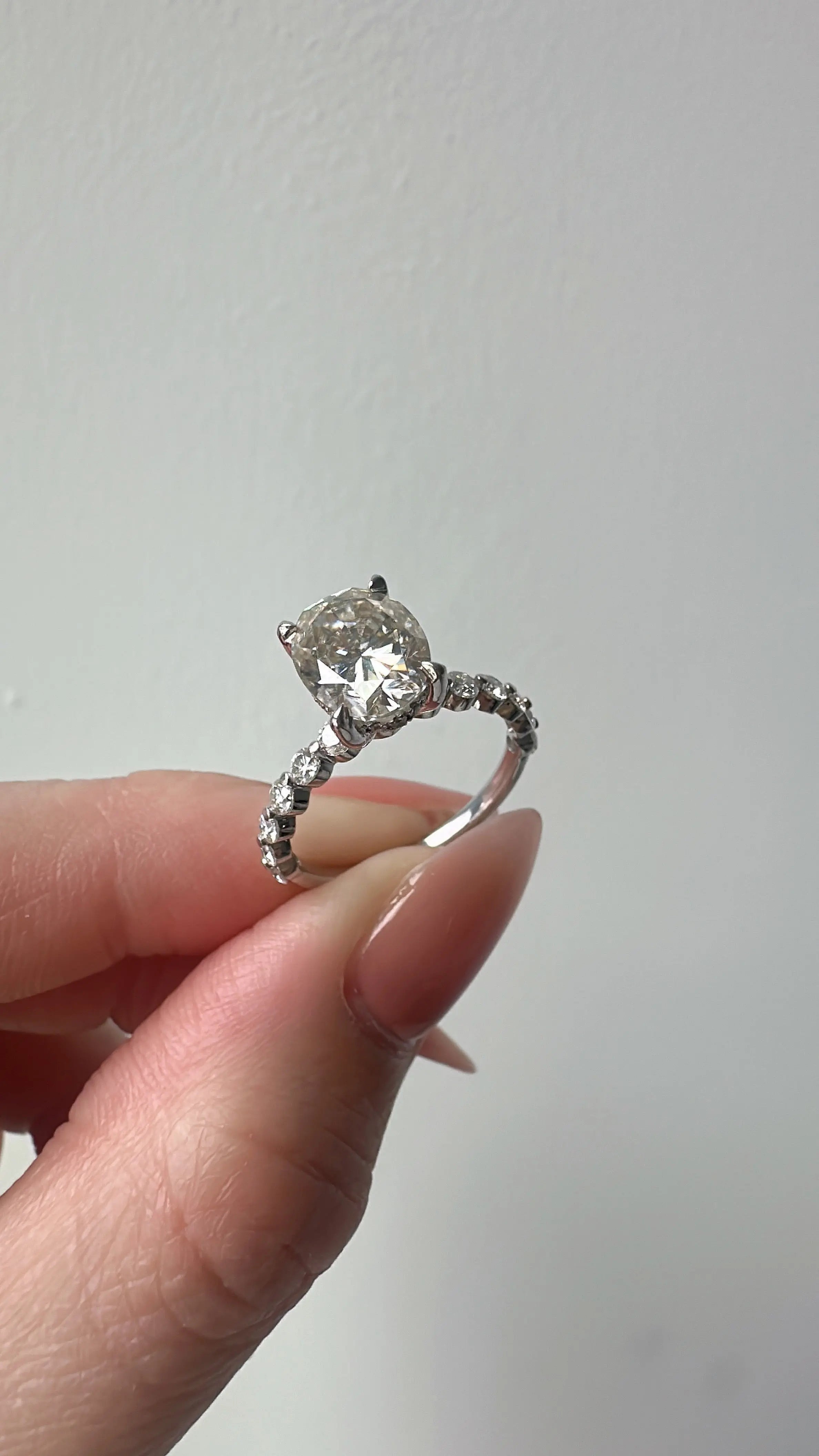 The Camille Hidden Halo Engagement Ring Engagement Rings