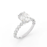 The Camille Hidden Halo Engagement Ring Engagement Rings