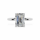 The Celeste Hidden Halo Solitaire Engagement Ring Engagement Rings