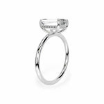 The Celeste Hidden Halo Solitaire Engagement Ring Engagement Rings
