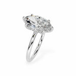 The Celeste Hidden Halo Solitaire Engagement Ring Engagement Rings