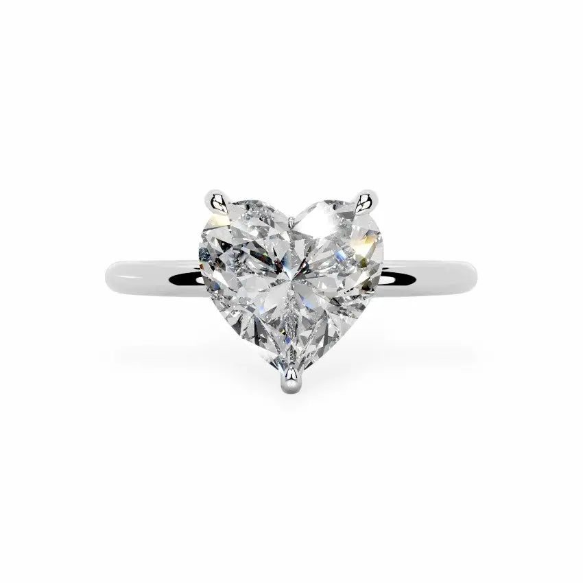 The Celeste Hidden Halo Solitaire Engagement Ring Engagement Rings