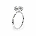 The Celeste Hidden Halo Solitaire Engagement Ring Engagement Rings