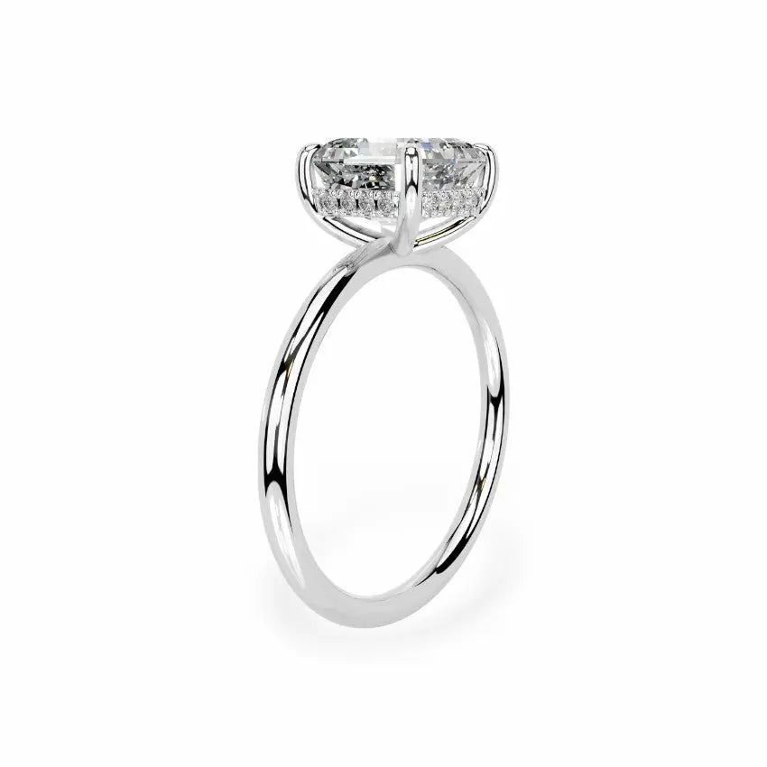 The Celeste Hidden Halo Solitaire Engagement Ring Engagement Rings