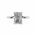 The Celeste Hidden Halo Solitaire Engagement Ring Engagement Rings