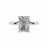 The Celeste Hidden Halo Solitaire Engagement Ring Engagement Rings