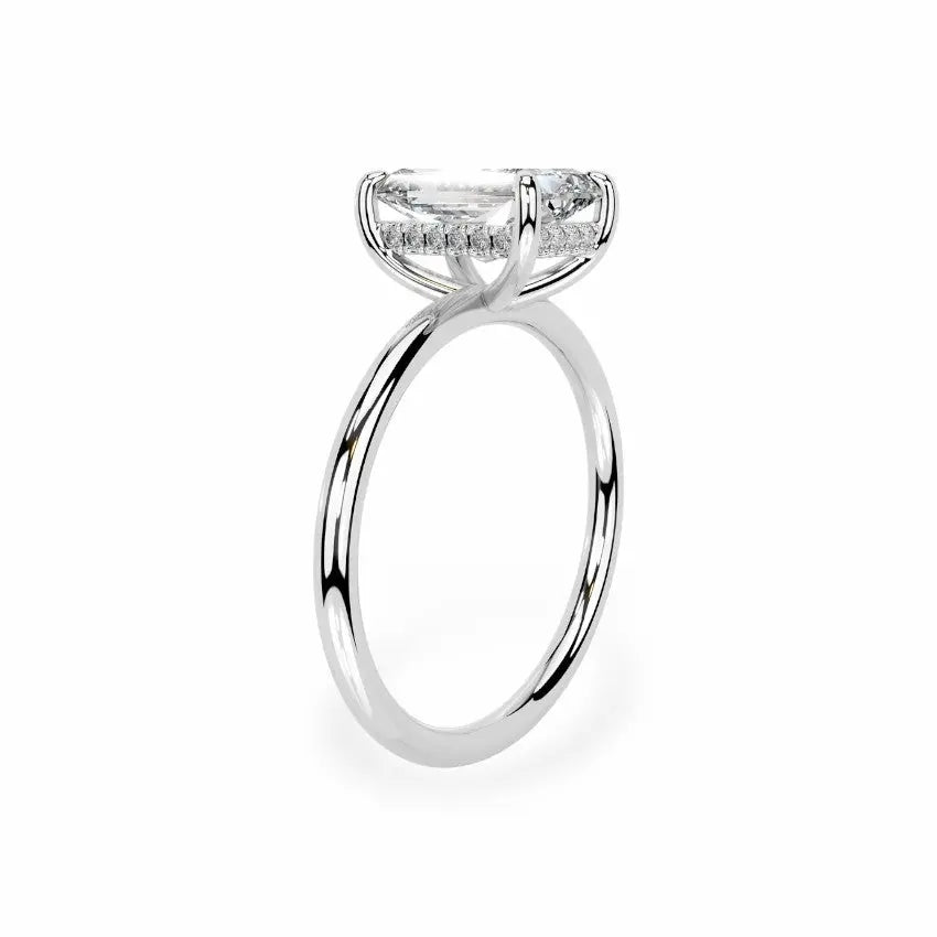 The Celeste Hidden Halo Solitaire Engagement Ring Engagement Rings